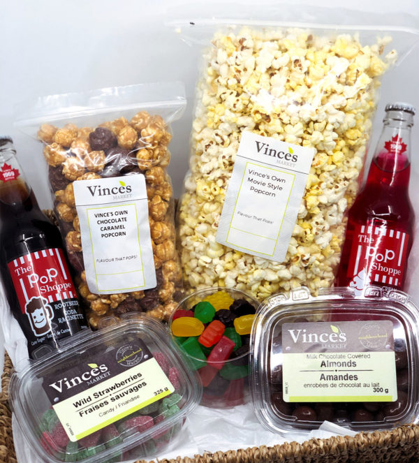 Vince's Takes You To The Movies! basket