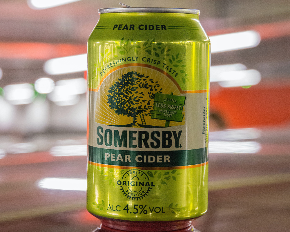image of a somersby pear cider can