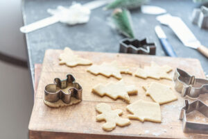 Shortbread cookies, perfect for Christmas and holiday baking
