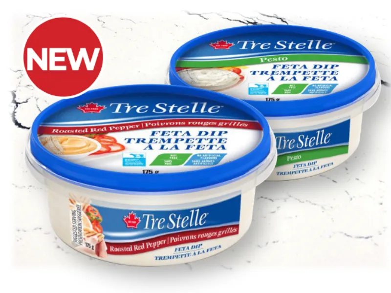 Tre Stelle feta dips