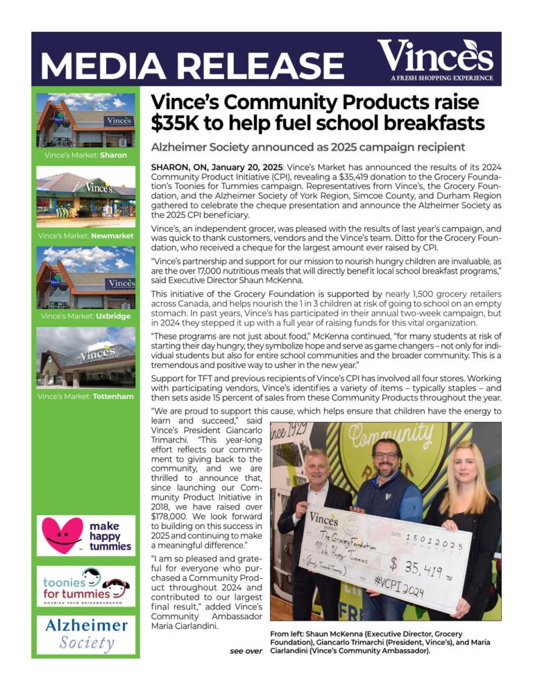 PRESS RELEASE_Vinces announces 2024 CPI campaign results